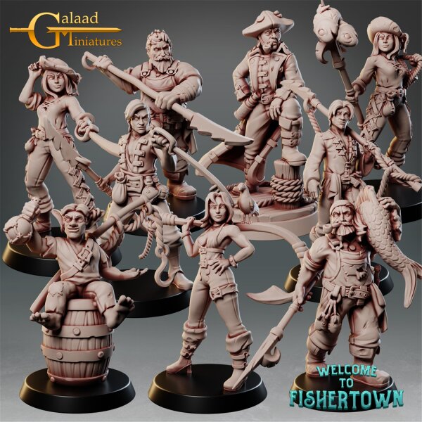 Fisherman Release Set von Galaad Miniatures