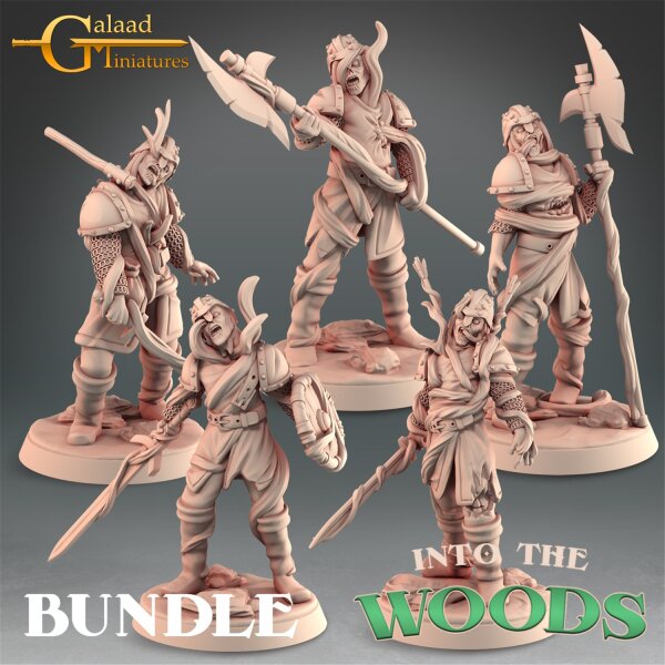 Zombies Bundle Set von Galaad Miniatures