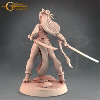 Female Asian Fighter von Galaad Miniatures aus Heroes Bundle