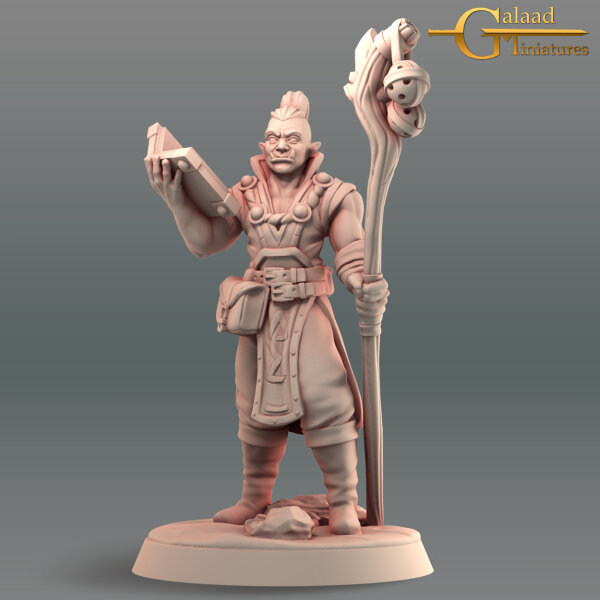 Wizard Half-Orc von Galaad Miniatures
