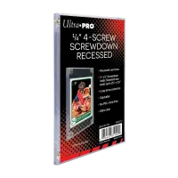 Ultra Pro: Screwdown Recessed Holder - 1/4"...