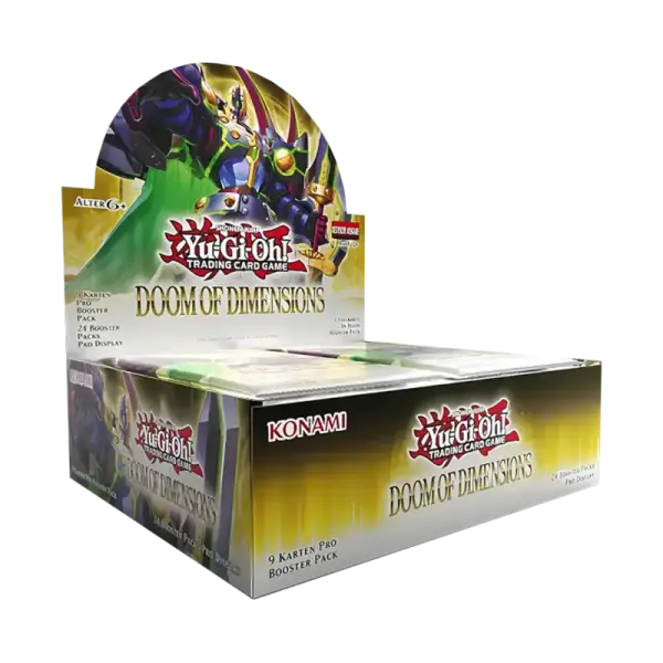 Yu-Gi-Oh!: Doom of Dimensions - 1. Auflage - Booster Display (DE)