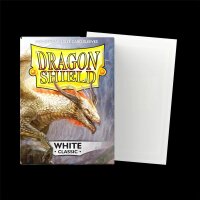 Dragon Shield: White - Classic Sleeves - Standard Size