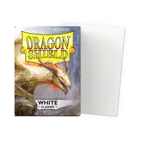 Dragon Shield: White - Classic Sleeves - Standard Size