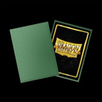 Dragon Shield: Forest Green- Non-Glare - Matte Sleeves - Standard Size