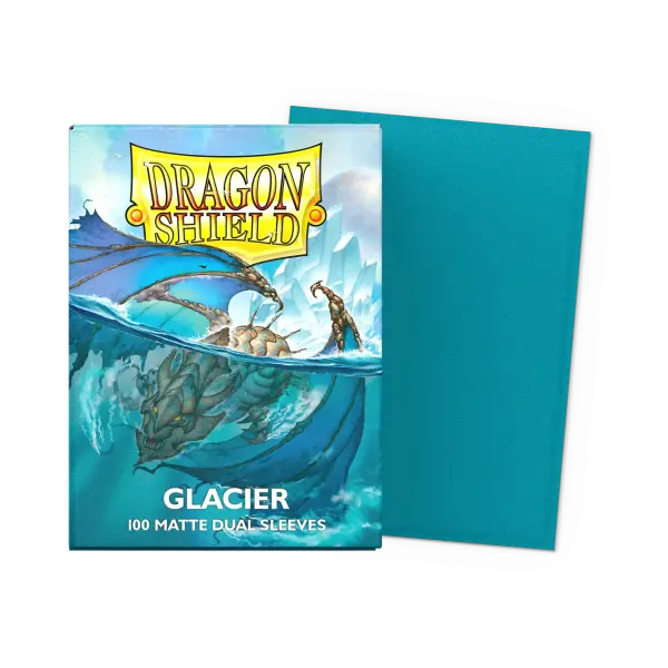 Dragon Shield: Glacier - Matte Dual Sleeves - Standard Size