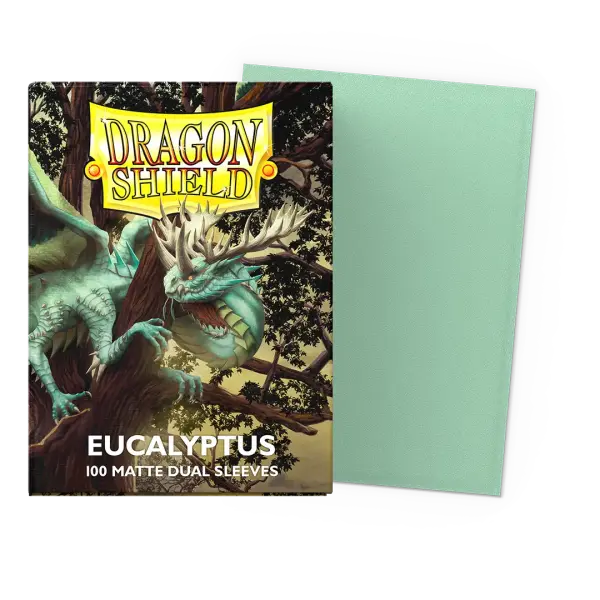 Dragon Shield: Eucalyptus - Matte Dual Sleeves - Standard Size