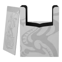 Dragon Shield: Deck Shell - Ashen White