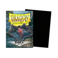 Dragon Shield: Black - Matte Sleeves - Standard Size