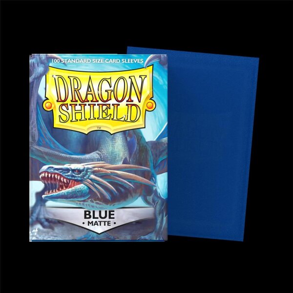 Dragon Shield: Blue - Matte Sleeves - Standard Size