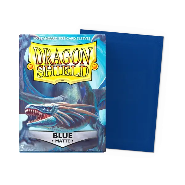 Dragon Shield: Blue - Matte Sleeves - Standard Size
