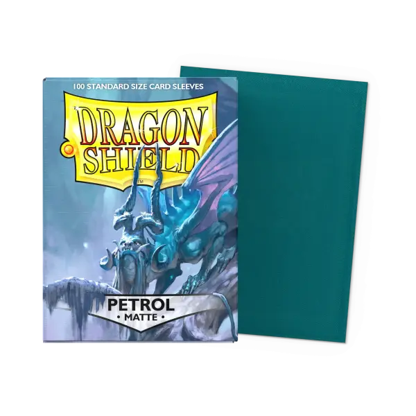 Dragon Shield: Petrol - Matte Sleeves - Standard Size