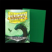 Dragon Shield: Emerald - Matte Sleeves - Standard Size
