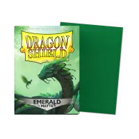 Dragon Shield: Emerald - Matte Sleeves - Standard Size