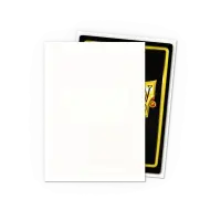 Dragon Shield: White - Matte Sleeves - Standard Size