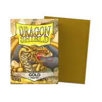 Dragon Shield: Gold - Matte Sleeves - Standard Size