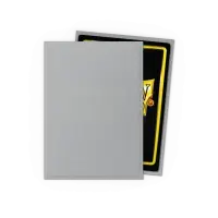 Dragon Shield: Silver - Matte Sleeves - Standard Size