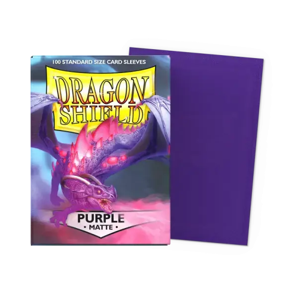 Dragon Shield: Purple - Matte Sleeves - Standard Size