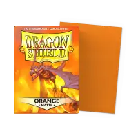 Dragon Shield: Orange - Matte Sleeves - Standard Size