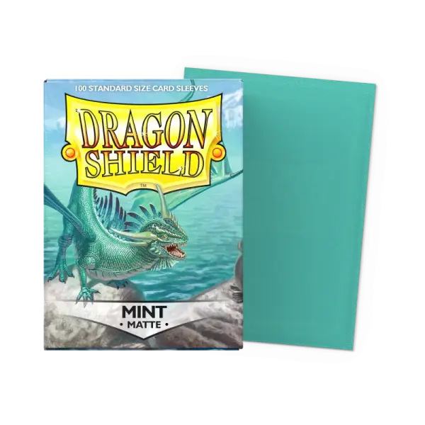 Dragon Shield: Mint - Matte Sleeves - Standard Size