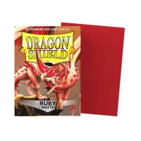 Dragon Shield: Ruby - Matte Sleeves - Standard Size