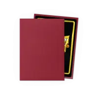 Dragon Shield: Blood Red - Matte Sleeves - Standard Size