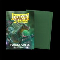 Dragon Shield: Forest Green - Matte Sleeves - Standard Size