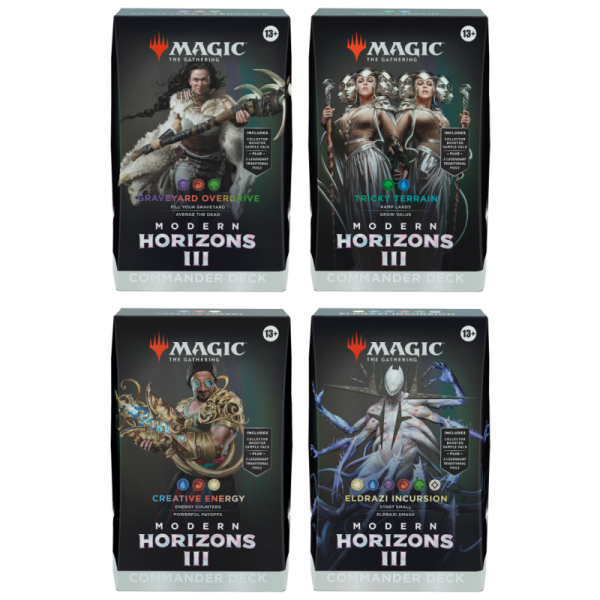 Magic: The Gathering® Modern Horizons 3 Commander Deck Bundle (4 Decks) - Englisch