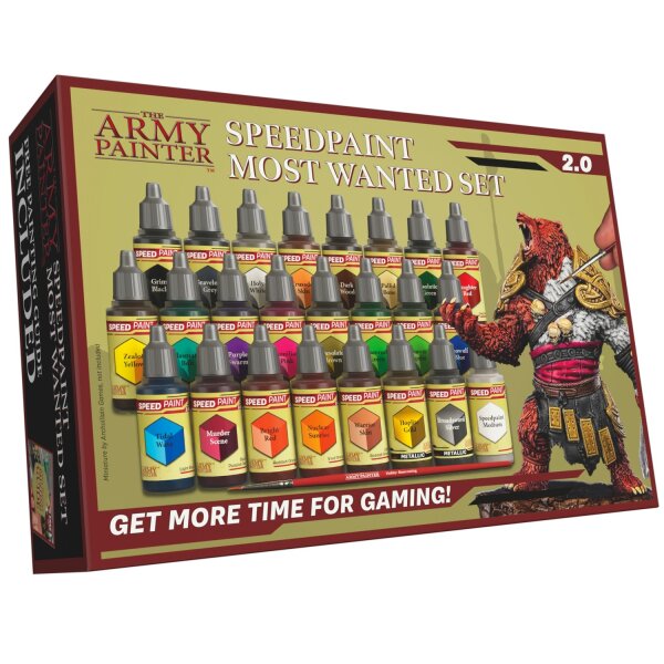 The Army Painter - Most Wanted Set 2.0 - Speedpaint