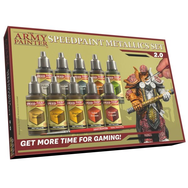 The Army Painter - Metallic Set 2.0 - Speedpaint