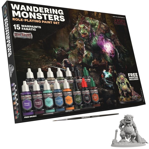 GameMaster - Wandering Monsters - Role-Playing Paint Set