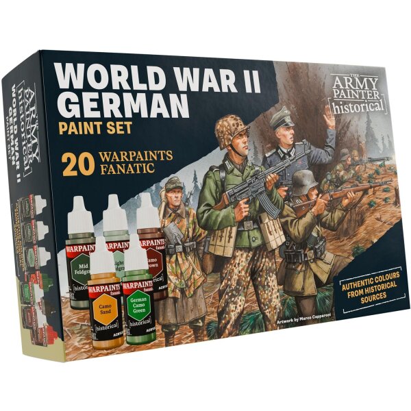 The Army Painter - WWII German - Historical Paint Set