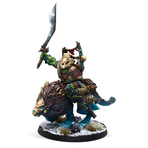 Warcrow Mounted Wrathmane