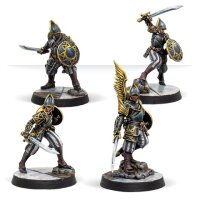 Warcrow Black Legion Bucklermen