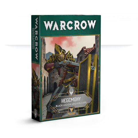 Warcrow Hegemony Black Legion Arquebusiers