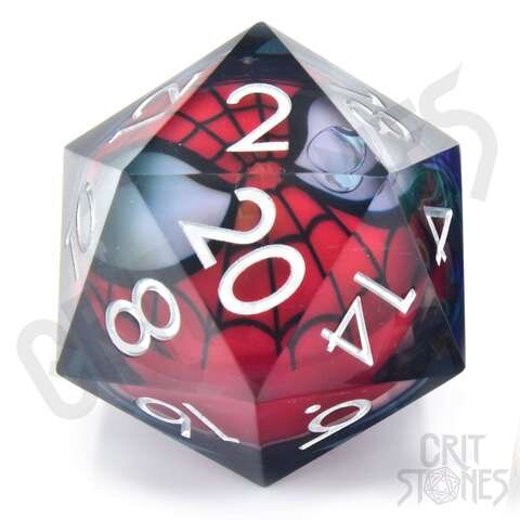Crit Stones Spidey 50mm Liquid Core D20