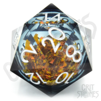 Crit Stones King Midas 50mm Liquid Core D20
