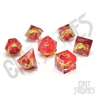 Crit Stones Rings of Power (Gold) Sharp Edge Resin RPG...