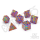 Crit Stones Radiant Rune Sharp Edge Resin RPG Dice Set