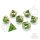 Crit Stones Verdant Valley Sharp Edge Resin RPG Dice Set