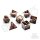 Crit Stones ShadowSpire Sharp Edge Resin RPG Dice Set