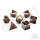 Crit Stones ShadowSpire Sharp Edge Resin RPG Dice Set