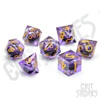 Crit Stones Poison Dragons Gaze Floating Eye RPG Dice Set
