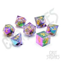 Crit Stones Eldritch Iris Electroplated Floating Eye RPG...