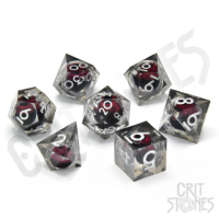 Crit Stones Fire Giants Gaze Floating Eye RPG Dice Set