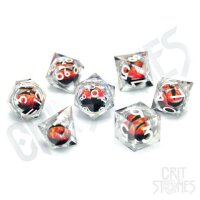 Crit Stones Sage Dragons Gaze Floating Eye RPG Dice Set