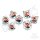 Crit Stones Sage Dragons Gaze Floating Eye RPG Dice Set