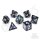 Crit Stones Divine Within Sharp Edge Resin RPG Dice Set