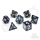 Crit Stones Divine Within Sharp Edge Resin RPG Dice Set