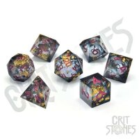 Crit Stones Void Vessels Liquid Core RPG Dice Set